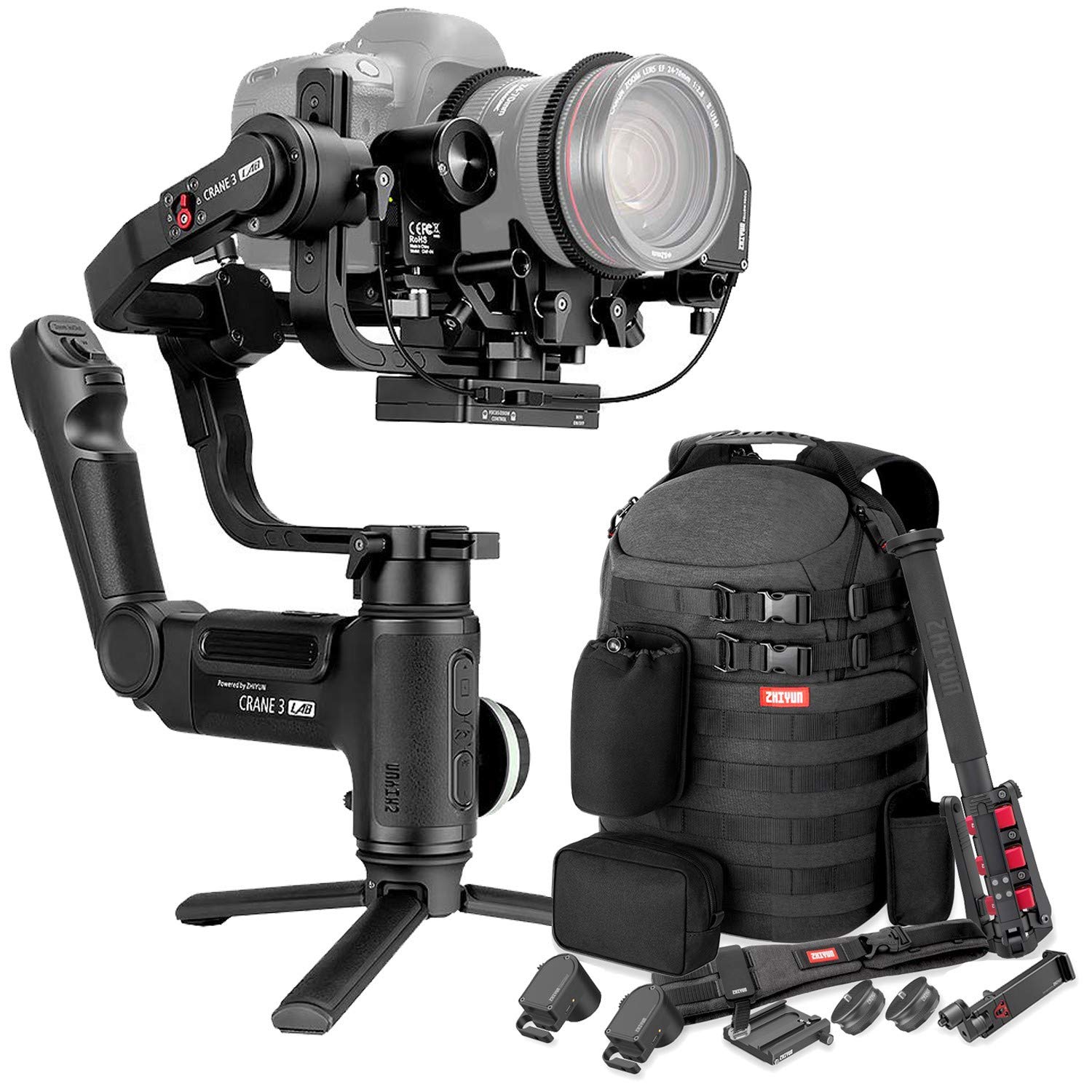 ZHIYUN zhi yun Crane 3 Lab 3 Axis Handheld Gimbal Stabilizer for